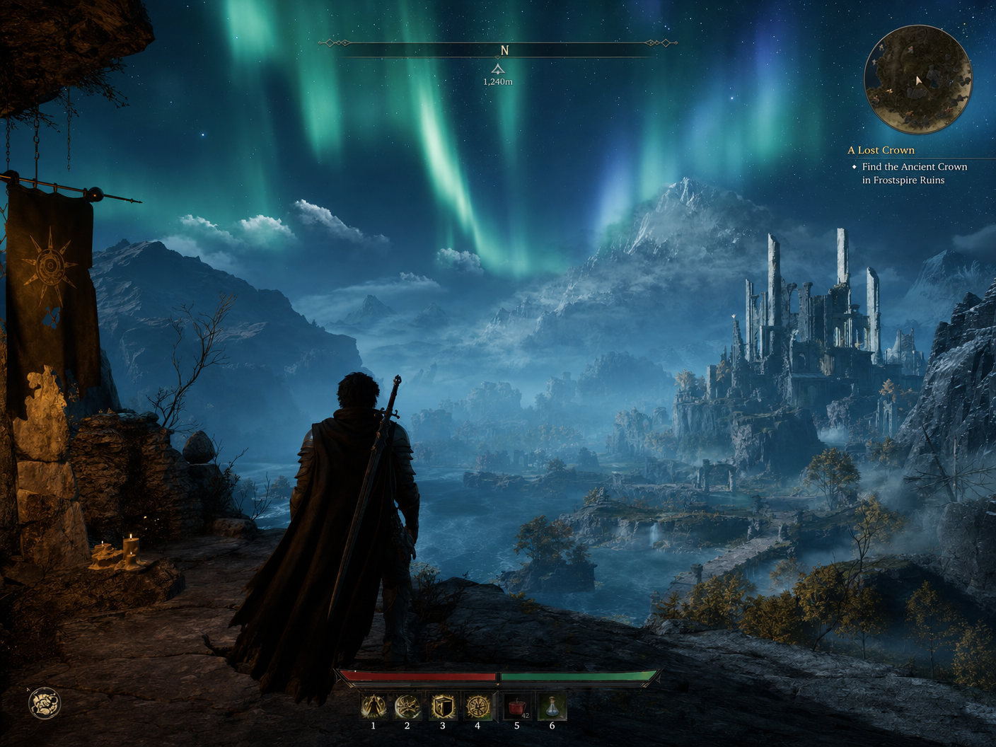 Realm of Frostspire open world RPG screenshot